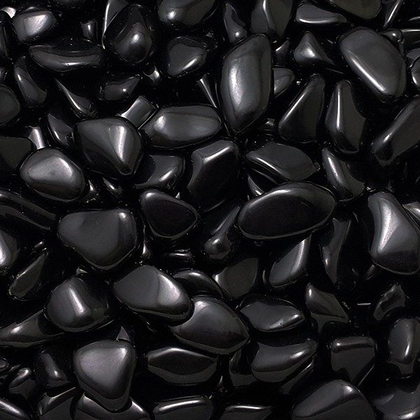 Close up of Black Obsidian