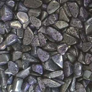Close up of Dalmatian Stone Purple