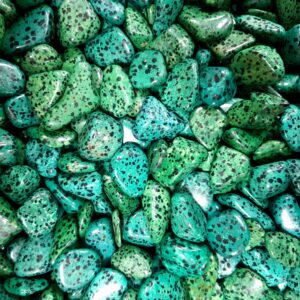 Close up of Dalmatian Stone Green